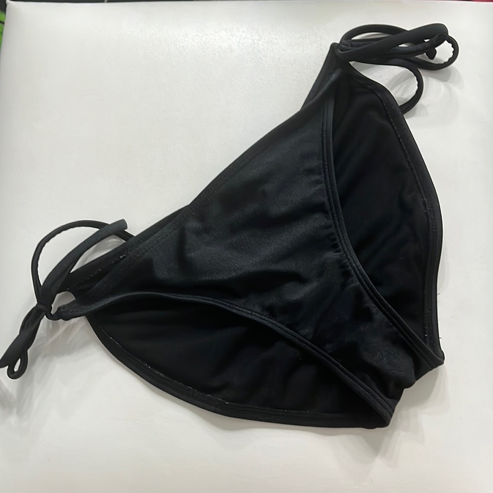 Black bikini bottoms women size xs